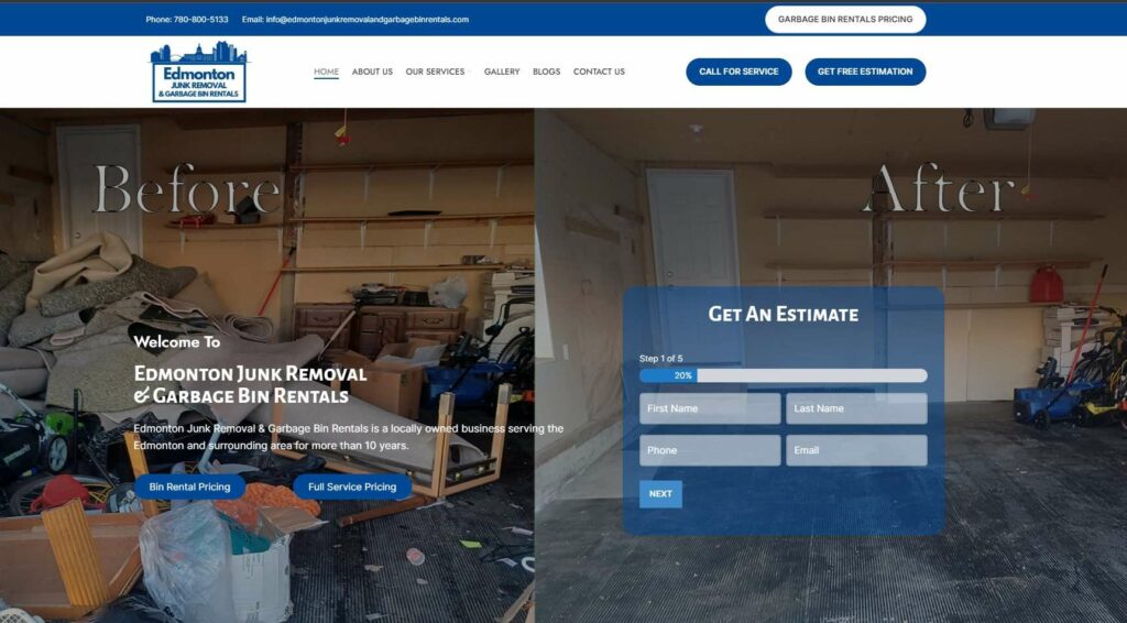 Edmonton Junk Removal & Garbage Bin Rentals