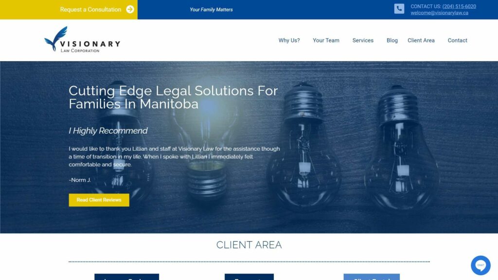 Visionary Law's Homepage