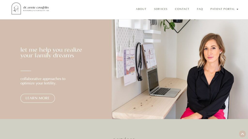 Dr. Annie Coughlin, ND Homepage