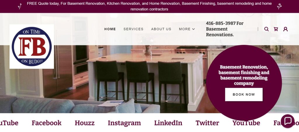 Finished Basements' Homepage