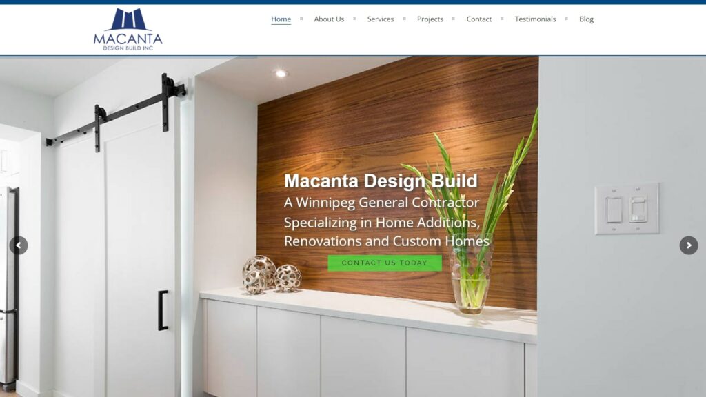 Macanta Design Build Inc Homepage