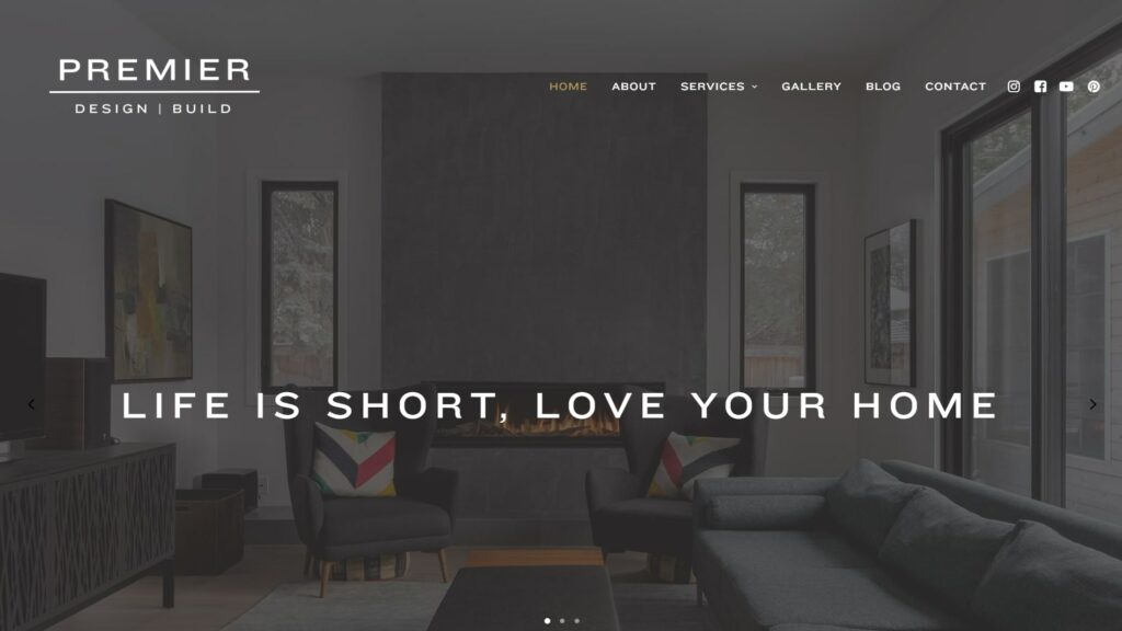 Premier Design Build's Homepage