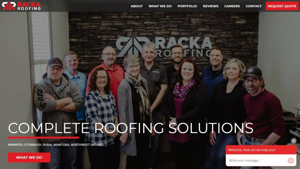 Racka Roofing's Homepage