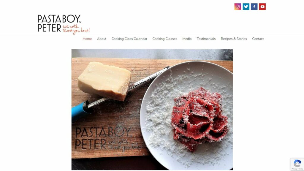 Pasta Boy Peter's Homepage