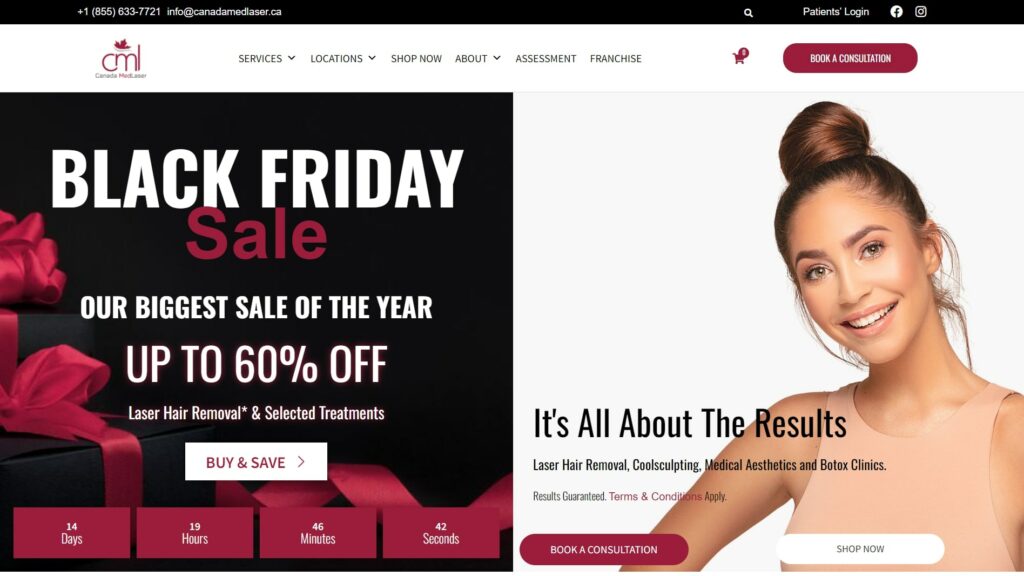 Canada MedLaser's Homepage