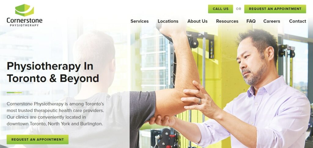 Cornerstone Physiotherapy - Downtown Toronto's Homepage