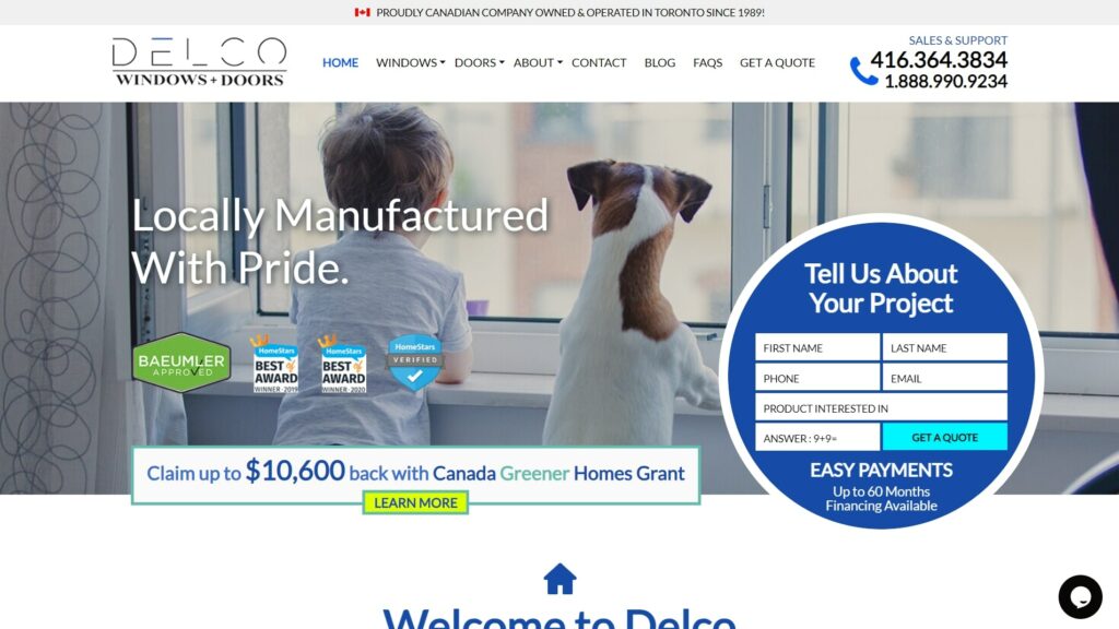 Delco Windows and Doors' Homepage