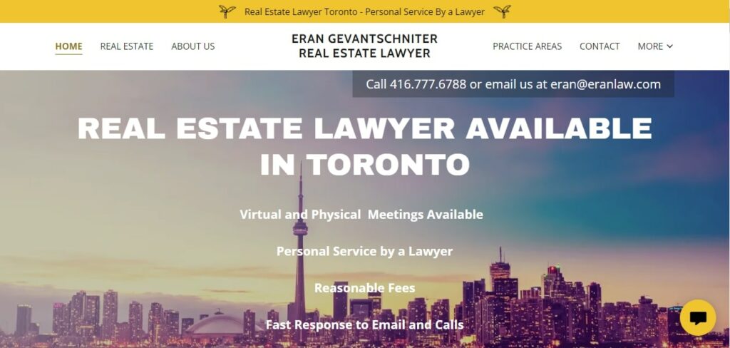 Eran Gevantschniter's Homepage