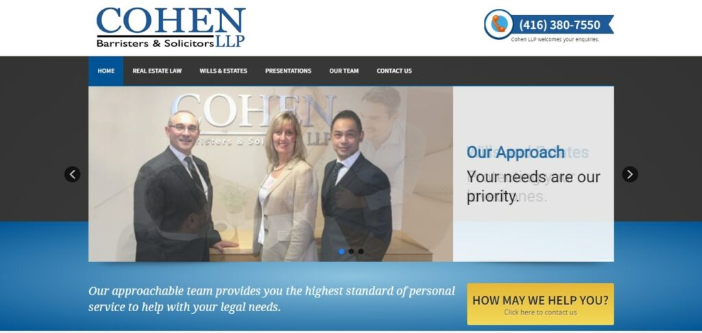 Gary Wong - Cohen LLP, Barristers & Solicitors' Homepage