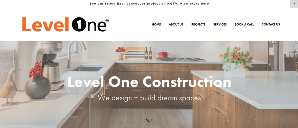 Level One Construction's Homepage