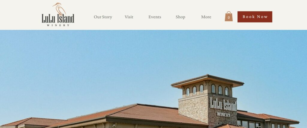 LuLu Island Winery's Homepage