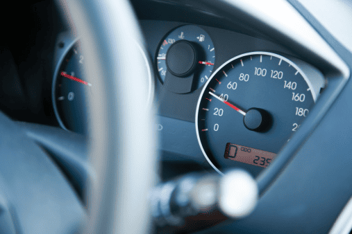 Pay attention to speed limits