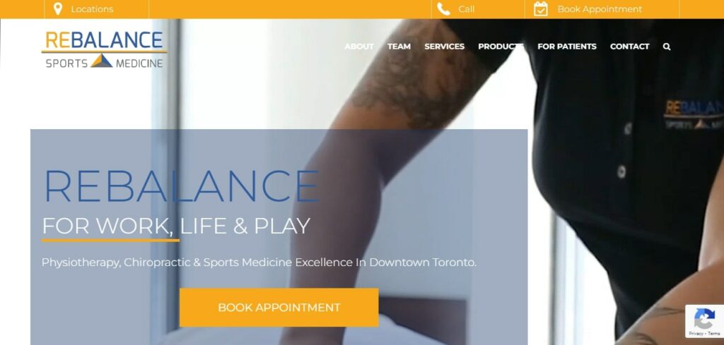 Rebalance Sports Medicine Physiotherapy & Chiropractic - Downtown Toronto's Homepage