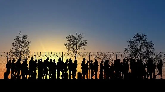 people silhouette