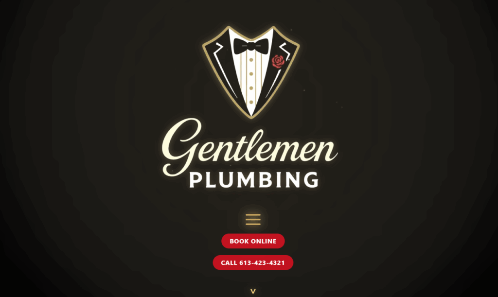 gentlemen plumbing homepage