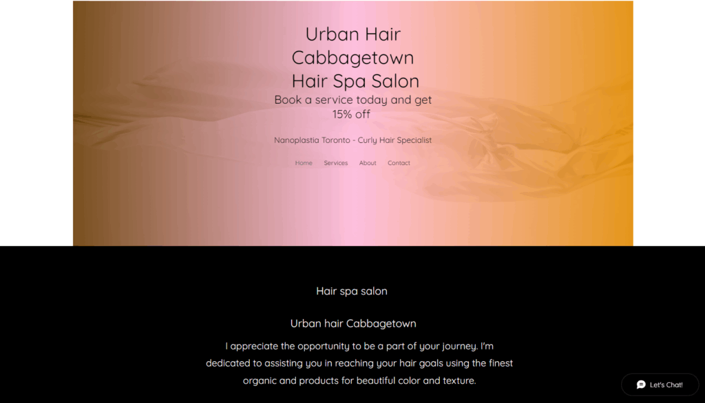 Urban Hair Spa Salon