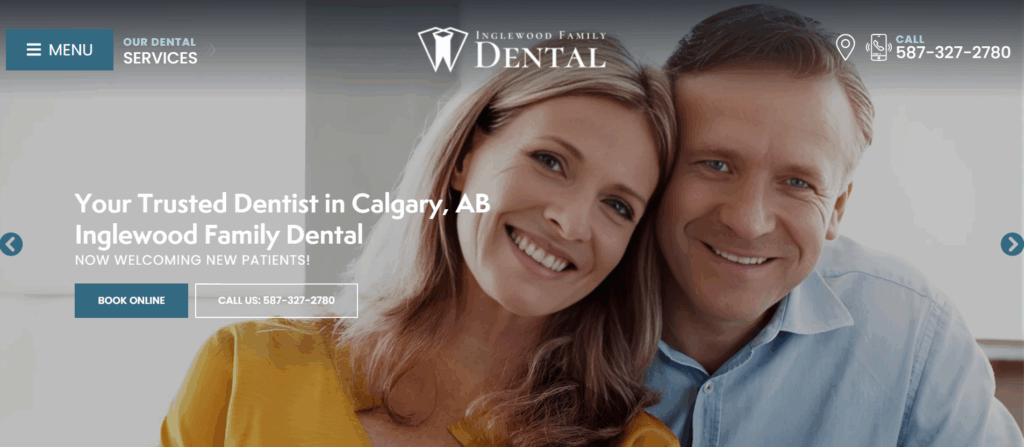 inglewood family dental homepage