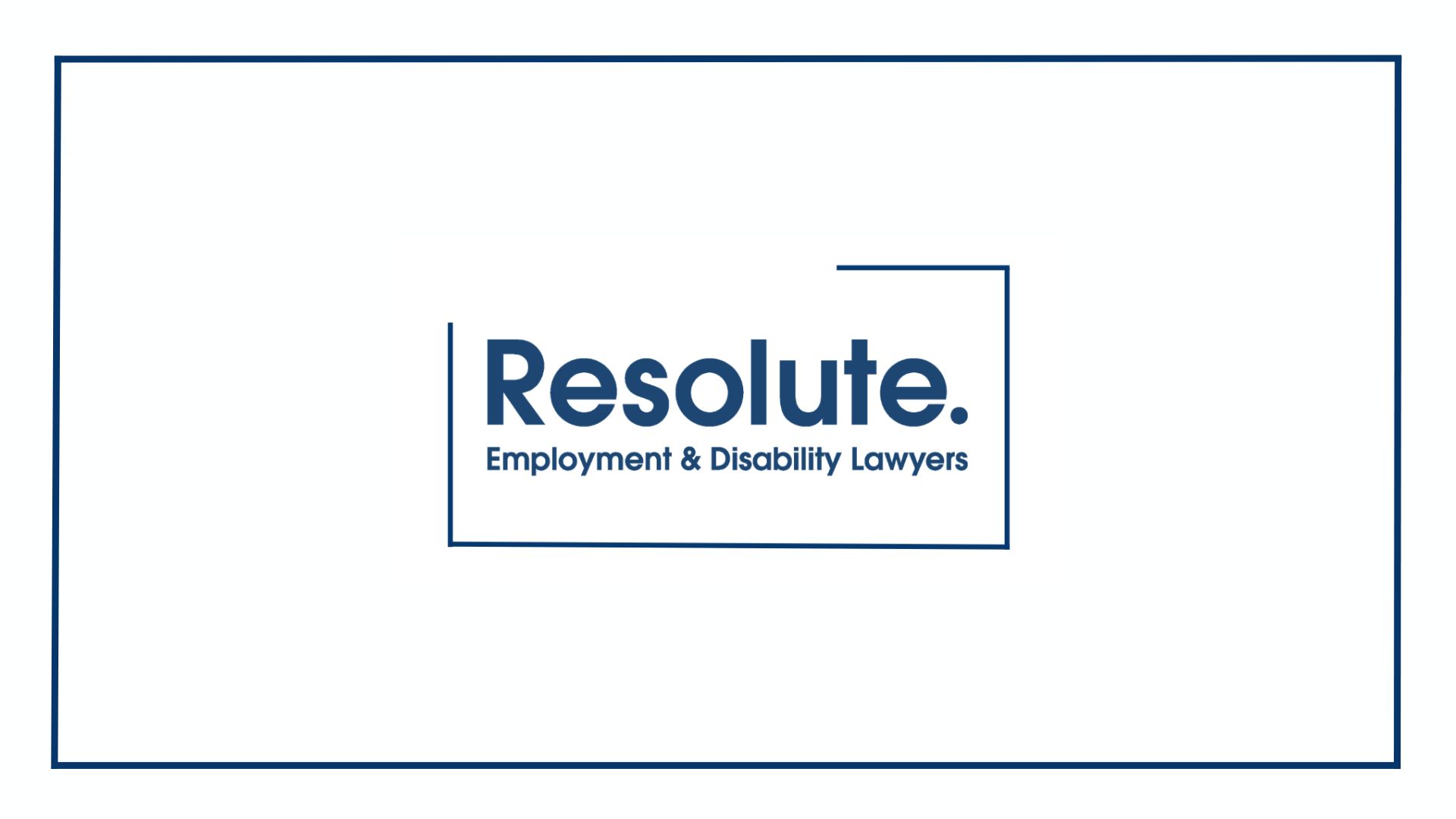 Resolute Legal Disability Lawyers
